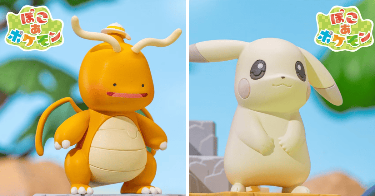 今日發燒 #2 TAKARA TOMY《Pokémon Pokopia》MONCOLLE 系列登場 百變怪變身快龍 淺色皮卡丘都做成小公仔!
