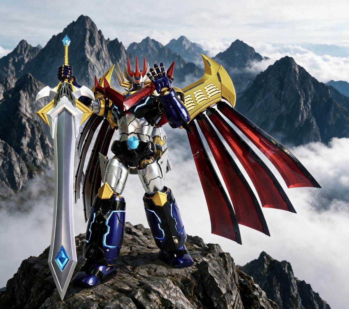 匠人的執著!玩具的極致!Sky X Studio 魔神帝王 G Mazin Emperor G!!