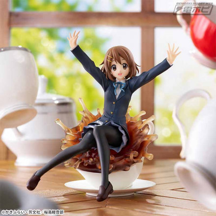茶杯形状的底座冲击力很大！ “K-ON！‘平泽唯’和‘中野梓’已成为奖品模型！每月发布的‘Houkago Tea Time’成员将齐聚！！