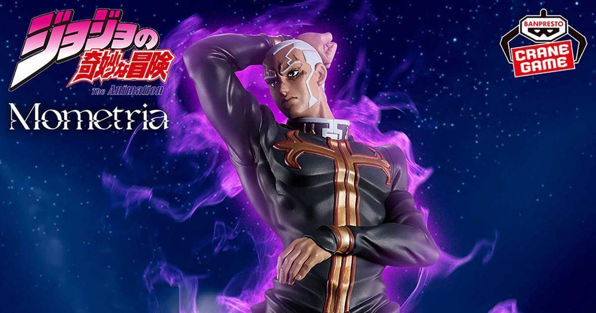 BANPRESTO景品『JOJO的奇妙冒險第六部 石之海 Mometria 恩里克.普奇』時間要開始加速了!