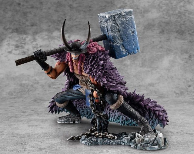 MegaHouse P.O.P《航海王》「ELB-MAXIMUM 洛基」彩色原型首次公開!被詛咒王子扛巨鎚於 ONE PIECE DAY’26 首次展出