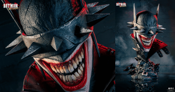 PURE ARTS「狂笑蝙蝠(Batman Who Laughs)限量版」1:1 比例藝術面具,寫實展現令人畏懼的笑容!