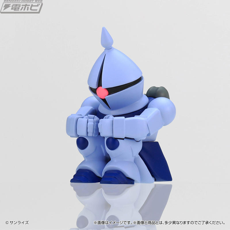 《机动战士高达》第五弹以扭蛋模型“Machiboke”系列登场！阵容包括《高达》的佐克和吉安、《铁血的奥尔芬斯》的巴巴托斯·鲁普斯和兰德曼·罗迪！