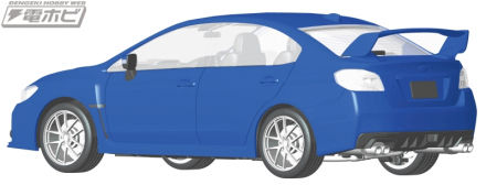 添加了新模具！ “斯巴鲁 WRX STI Type S”早期模型（A 至 C 型）现已作为富士美模型“1/24 英寸向上系列”的套件推出！配备“E.A.S.”允许高度灵活的设置！
