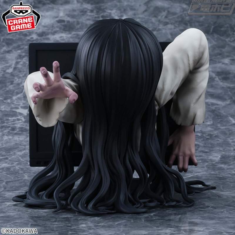 贞子胸像手办景品登场 @hobby_magazine
