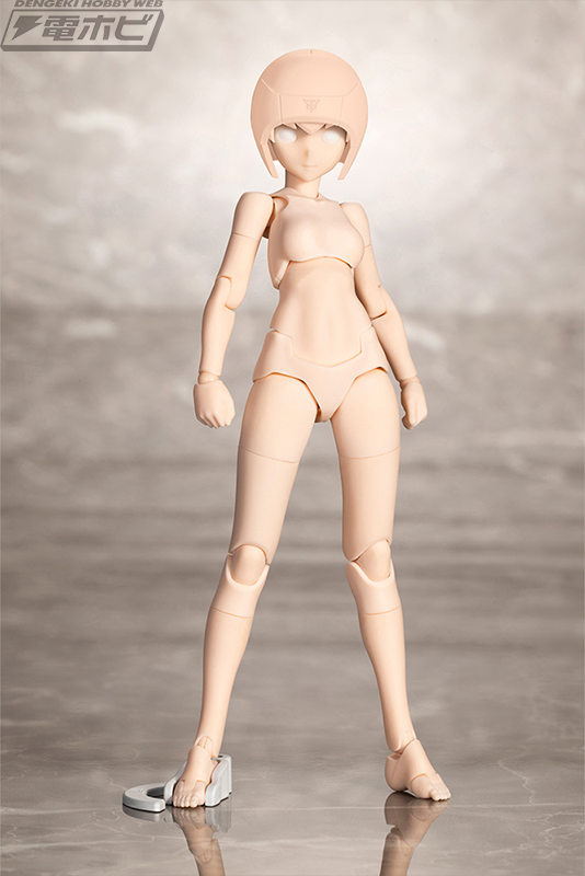 「Megami Device」本体系列「B1R-M 底盘套件肤色A」再次发售！由浅井真纪重制，组装简易性得到了更新。