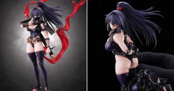 注目焦點 蝸之殼工作室《蝸的異世界冒險》RPGEX-10 女忍者「裂風」柔軟 PVC 身體讓忍者姿勢更好擺！