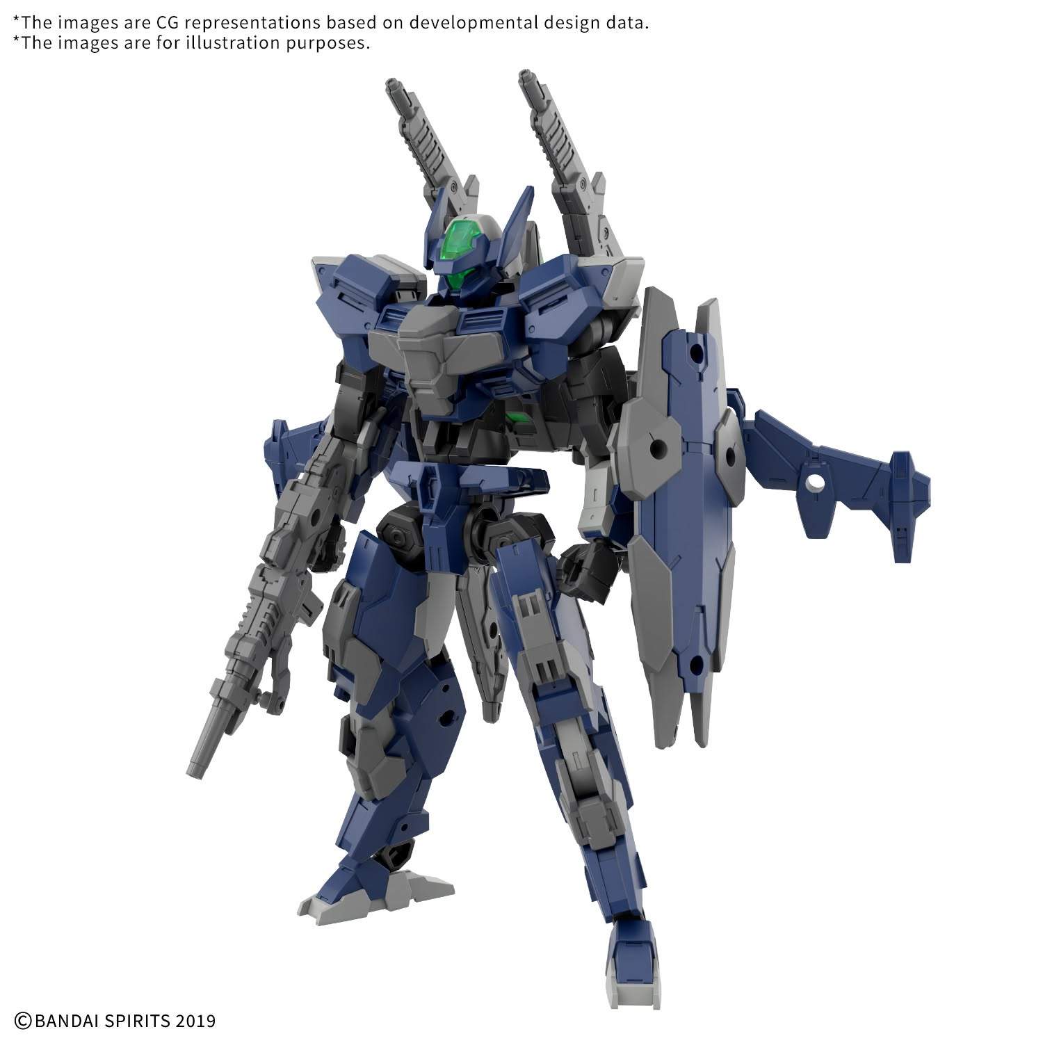 30MM多款新机体及配件公开 @BandaiHobbyUS