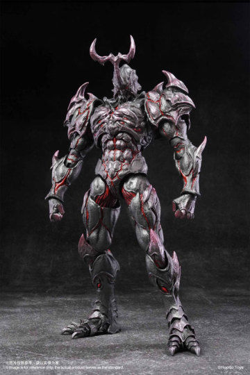 注目焦點 HopDo Toys「重軀的克拉格」可動人偶 獨角仙重甲進化 多武器還能組成巨型蠻弓!