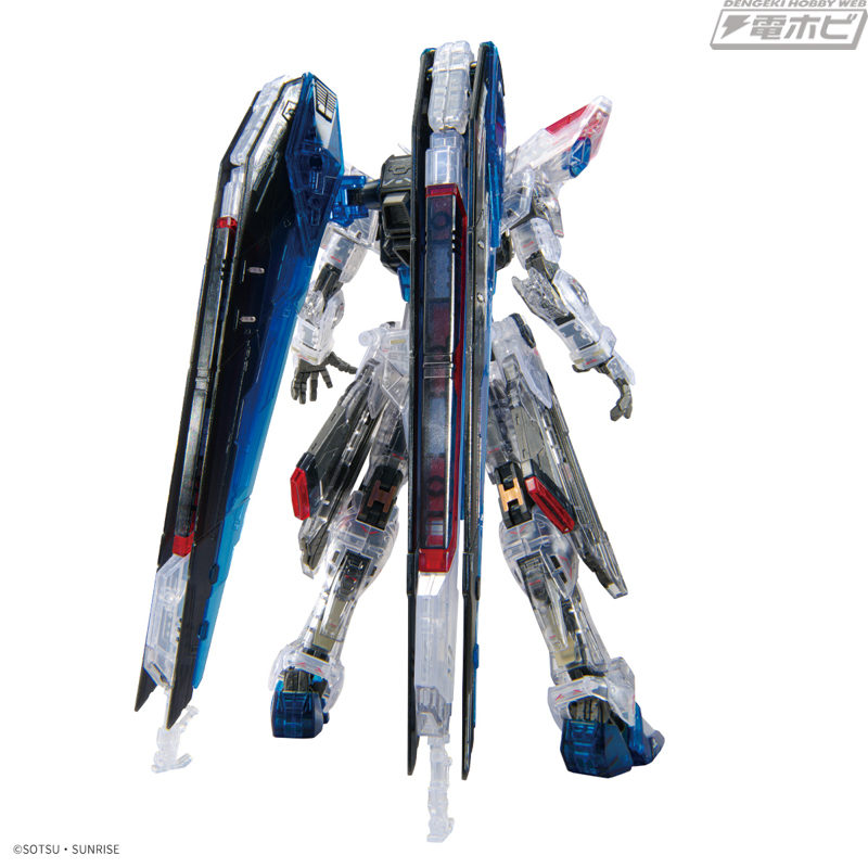 上海に降臨した実物大フリーダムガンダム立像が「RG」でクリアカラーになって立体化！浮世絵パッケージVer.の「EG」νガンダムも！