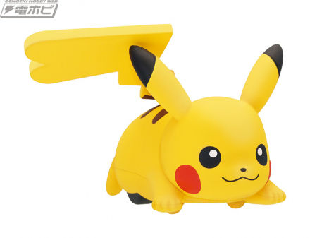 「ポケモン」プルバック機能を搭載したギミックトイがガチャに登場！ピカチュウ・イーブイがビューンと走り出す!!