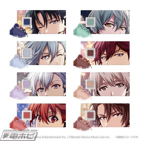 Oshi 在化妆时进行眼神交流！ “IDOLiSH7”门票大小的随机化妆品“角色化妆品门票”Vol.1和Vol.2现已发售！每个阵容共有8种！