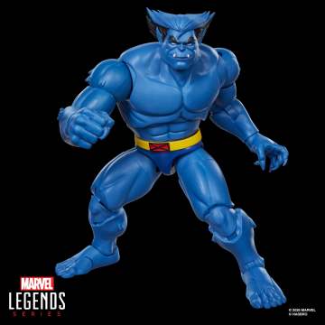 孩之寶「Marvel Legends《X戰警 '97》野獸(Beast)」6 吋可動人偶,精緻塗裝還原動畫造型!