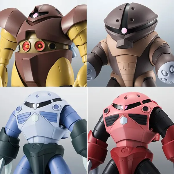 【机动战士高达】MSM-03高格、MSM-04阿基伊、MSM-07量产型Z'Gok、MSM-07S夏亚Z'Gok的ROBOT灵魂将被转售。