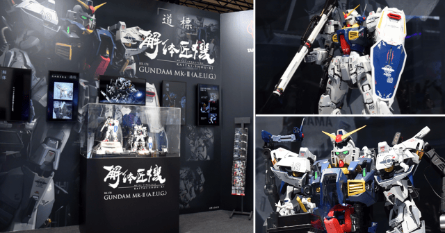 東京玩具展實體展示:METAL STRUCTURE 解體匠機《機動戰士Z鋼彈》「RX-178 鋼彈 Mk-II(幽谷規格)」武裝姿態、完全維修形態同場亮相!