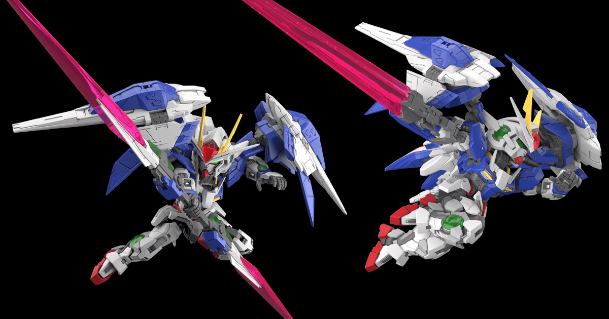 今日發燒 #3 鋼彈00『MGSD 00強化模組』兼具精密骨架、合體機構與可動  再現躍動戰鬥姿態！