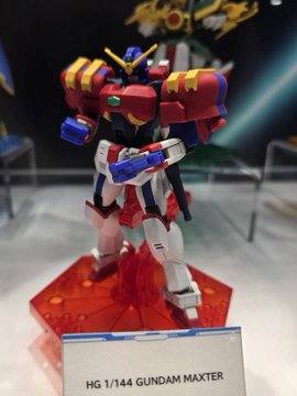 看看我们在 SDCC 上展示的《机动战士高达 G》HG 模型！ @BandaiHobbyUS