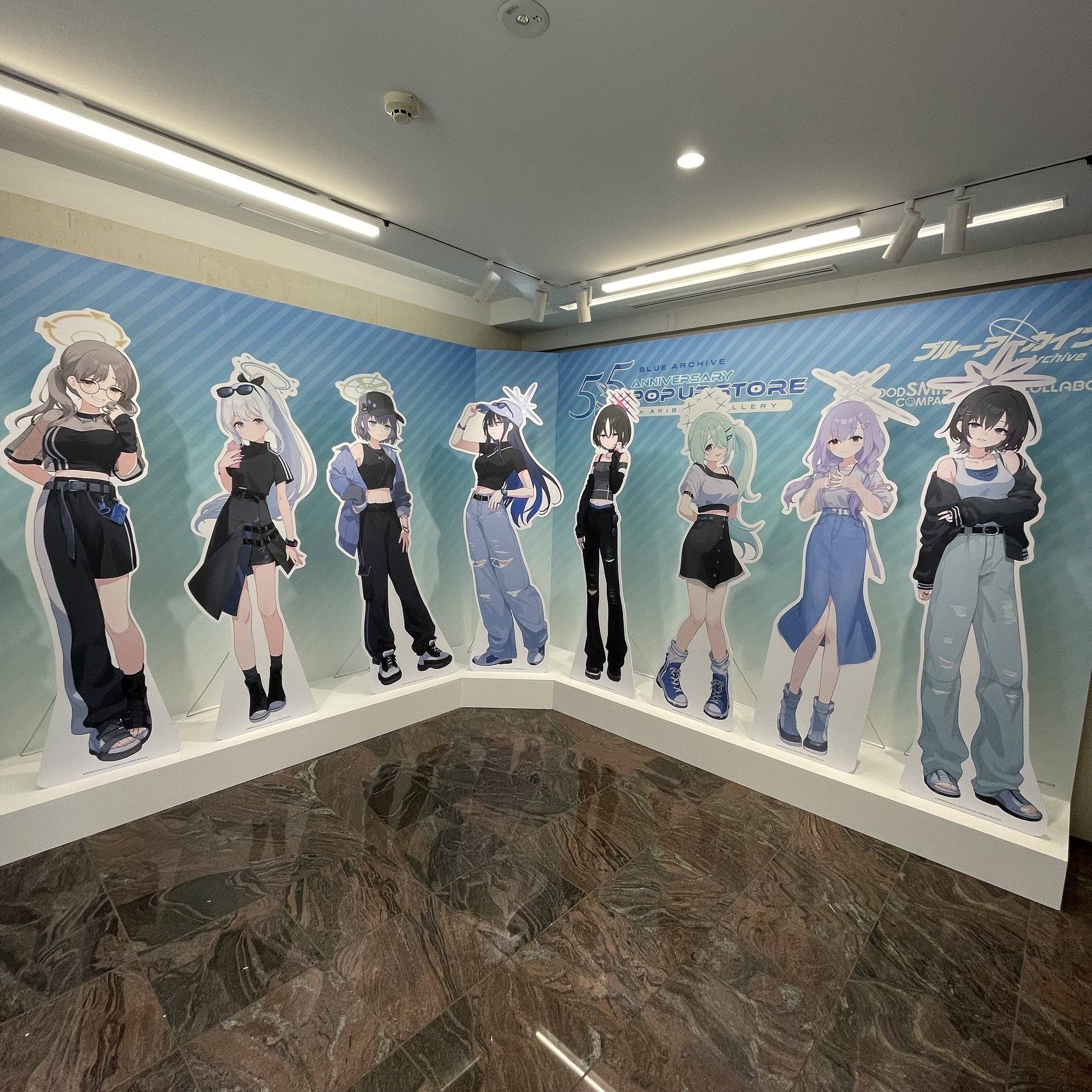 蓝色档案手办展示会举办 @gsc_goodsmile