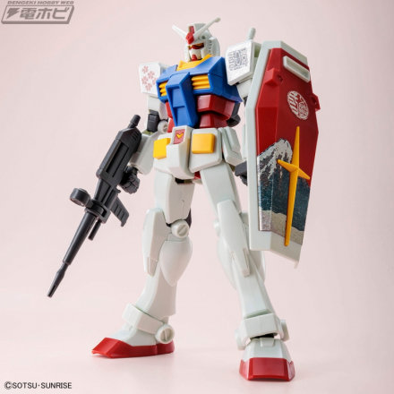 浮世絵パッケージのガンプラ「ENTRY GRADE 1/144 RX-78-2 ガンダム」が発売！初心者も安心の親切構成のアイテムで和風ペイントを新規シールで再現!!