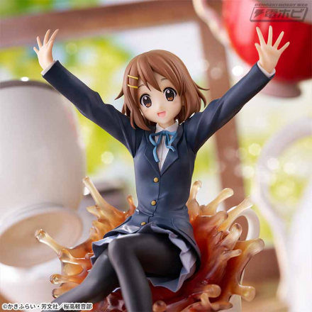 茶杯形状的底座冲击力很大！ “K-ON！‘平泽唯’和‘中野梓’已成为奖品模型！每月发布的‘Houkago Tea Time’成员将齐聚！！