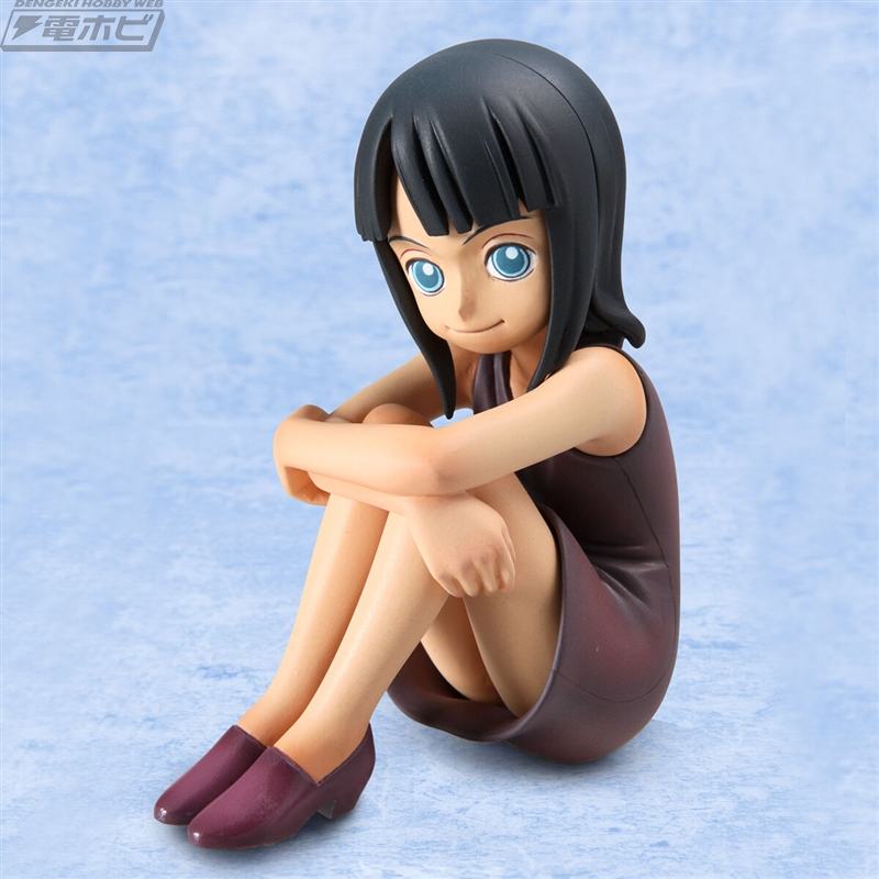 还有令人印象深刻的“Dereshi！”脸！ 《海贼王》《Portrait.Of.Pirates》中的妮可·罗宾童年模型将在 Premium Bandai 以抽签方式出售！