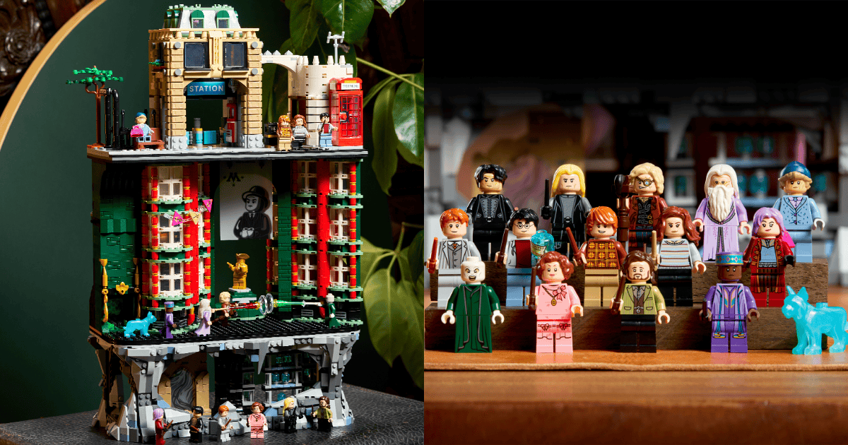 注目焦點 LEGO 76476《哈利波特》「魔法部 – 典藏版」倫敦地下魔法世界 25 週年旗艦登場!