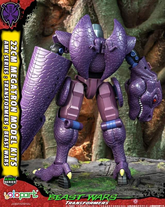 『トランスフォーマー/ビーストウォーズ』メガトロンとブラックウィドーが塗装済み組立てキット「AMK」に新登場！レバー操作によるギミックや光を透過するヘッドに注目！楽天ブックスで予約受付中！