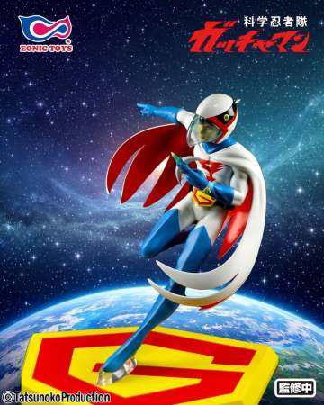 Eonic Toys「《科學小飛俠》大鷲之健」1/10 比例塗裝完成品，展現隊長的凜然英姿！