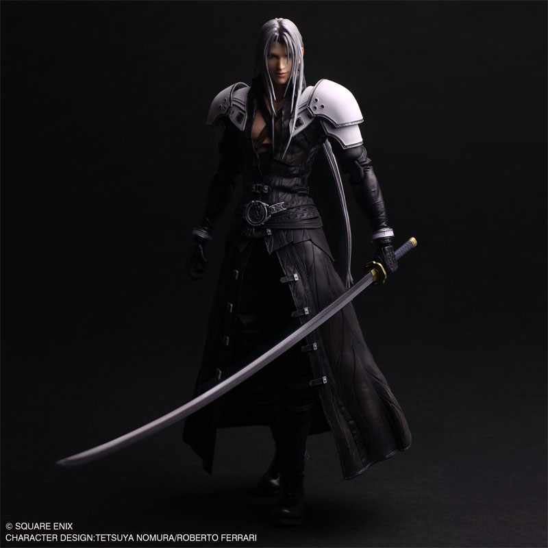 『FINAL FANTASY VII REBIRTH』セフィロスが「PLAY ARTS真」シリーズにて可動フィギュア化！眼球を動かせる新ギミックも搭載！あみあみで予約受付中！