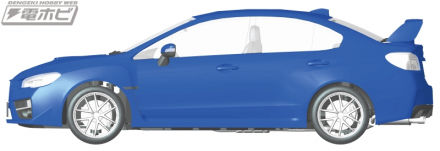 添加了新模具！ “斯巴鲁 WRX STI Type S”早期模型（A 至 C 型）现已作为富士美模型“1/24 英寸向上系列”的套件推出！配备“E.A.S.”允许高度灵活的设置！
