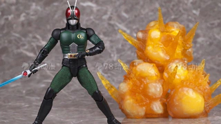 日站评测 S.H.F(真骨雕制法)系列 假面骑士BLACK RX