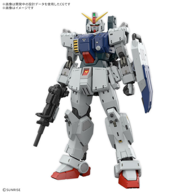 注目焦點 第08MS小隊『RG 1/144 陸戰型鋼彈』精密零件構築高度可動骨架、再現豐富武裝配件與機構!