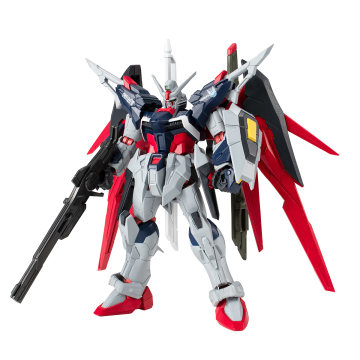 鋼彈可動食玩『G-FRAME FA 命運鋼彈SpecⅡ [最終決戰配色]』再現關節發出紅光的「分身」攻擊魄力姿態！