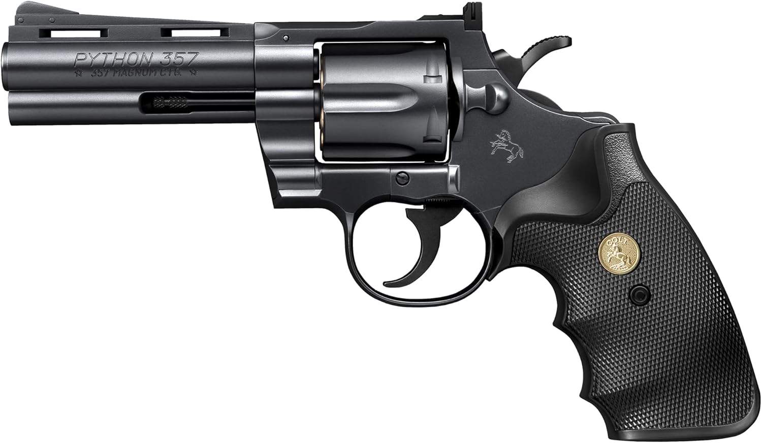 Tokyo Marui“Colt Python 357 Magnum 4英寸黑色型号”获得第一名！ ：Amazon Hobby畅销排行榜“气枪”类别BEST10