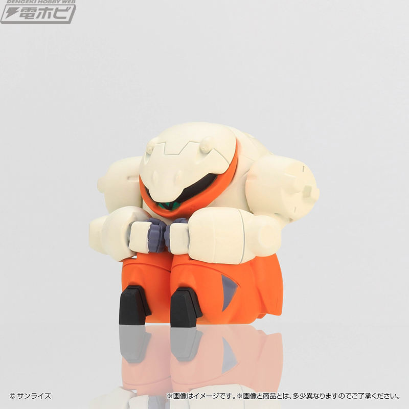 《机动战士高达》第五弹以扭蛋模型“Machiboke”系列登场！阵容包括《高达》的佐克和吉安、《铁血的奥尔芬斯》的巴巴托斯·鲁普斯和兰德曼·罗迪！