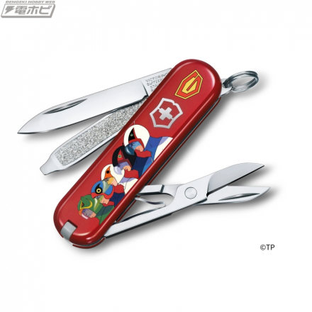 Tatsunoko Productions 与 Victorinox Japan 的第三次合作！以《科学忍者小队 Gatchaman》角色设计的多功能工具“经典”和“瑞士卡”现已推出！