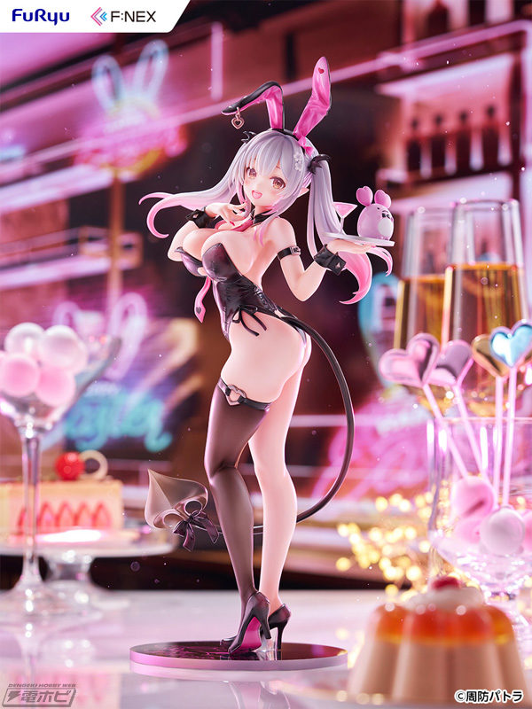 第三个“Suou Patra”手办是原版兔女郎手办！风龙旗下 F:NEX 品牌的 1/6 比例手办，由艺术家亲自精心打造的迷人设计！