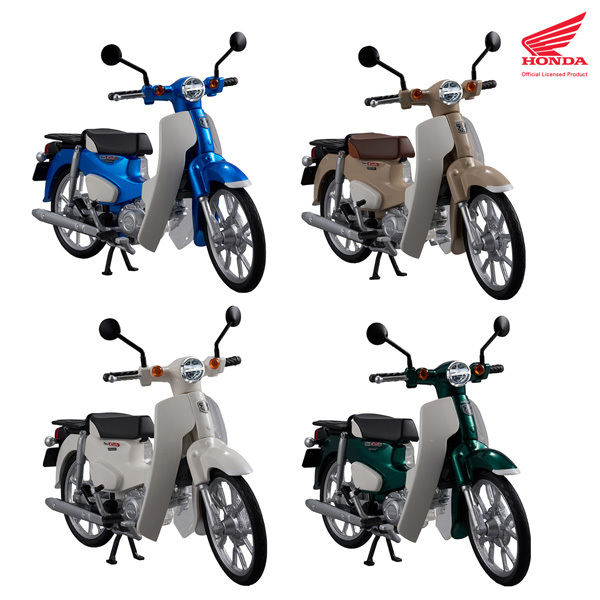 MegaHouse KAITANICS「Honda Super Cub 110」拆解37零件玩懂經典機車內部構造!
