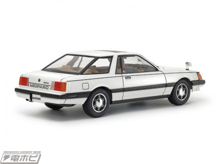 日本私家车的先驱！田宫第一代Leopard 1/24比例套件回归！ “NISSAN Leopard 2门硬顶280X/SF-L”计划于2026年9月12日星期六发售