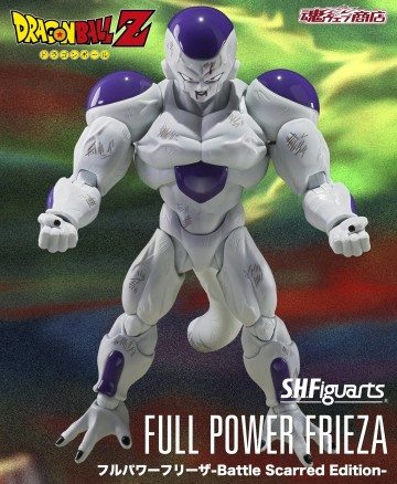 七龍珠Z『S.H.Figuarts 弗利沙力量全開 FULL POWER -Battle Scarred Edition-』戰損版本再現激烈戰鬥！