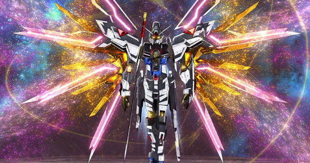 注目焦點 鋼彈SEED劇場版『MGEX 1/100 全能攻擊自由鋼彈』挑戰極限光彩表現、活用機械核心電鍍技術追求輝煌色彩!