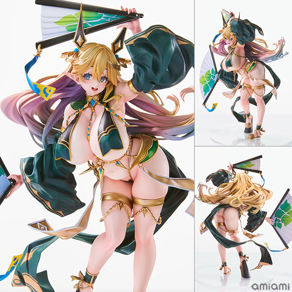 負けず嫌いな一面もある踊り子エルフ！『エルフ村』しおこんぶ氏がデザインした第20村人バイラのフィギュアが登場！あみあみで予約受付中！
