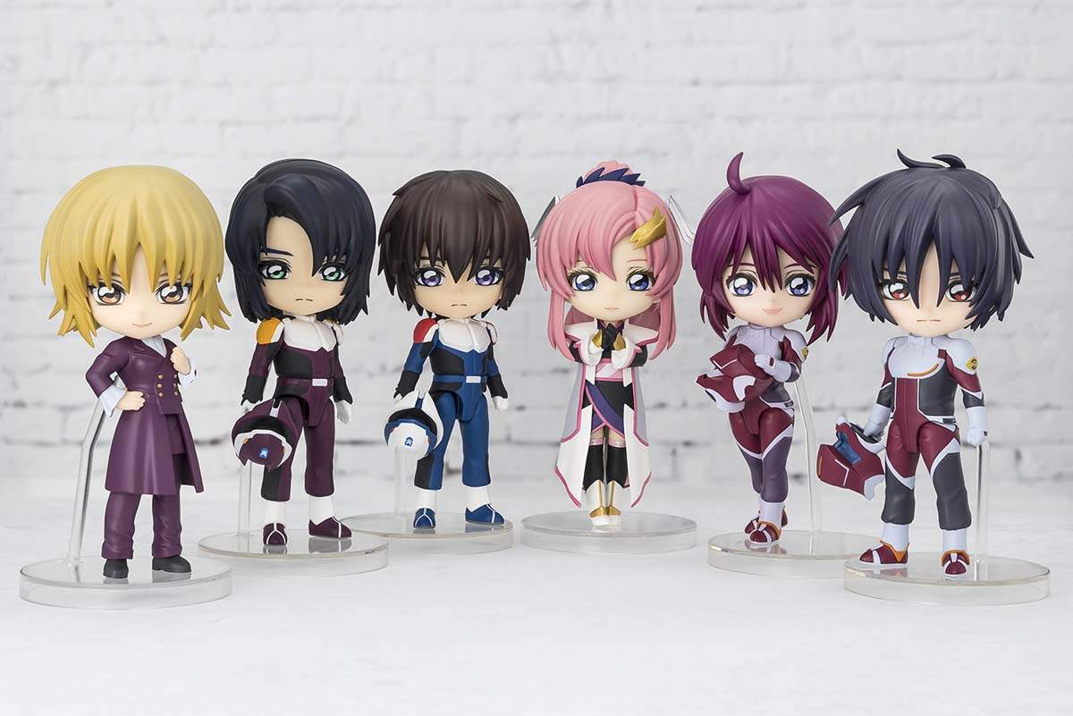 Figuarts mini高达SEED三角色 @TamashiiNations