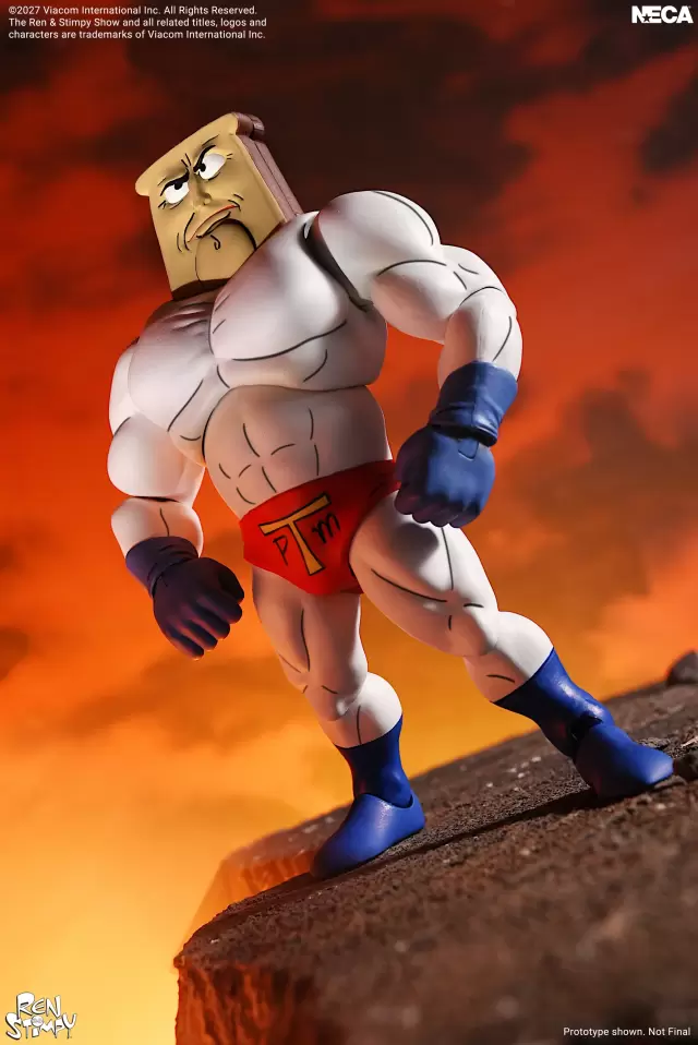 NECA《萊恩和史丁比》「Powdered Toast Man」早餐超級英雄連烤麵包機都帶來!