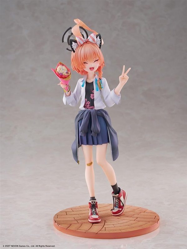 着崩した制服姿が魅力的！『ブルーアーカイブ』ネルがウイングより1/7スケールフィギュア化！「目開き笑顔」も同梱で好きな表情を楽しめる！Amazonにて予約受付中