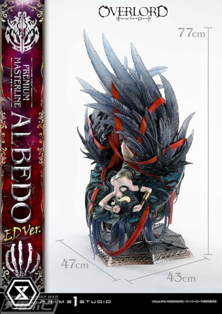 动画《Overlord》第一季ED中出现的素彬插画被制成1/4比例雕像！ 「高级大师线霸王雅儿贝德 ED Ver.」现在正在接受预订！
