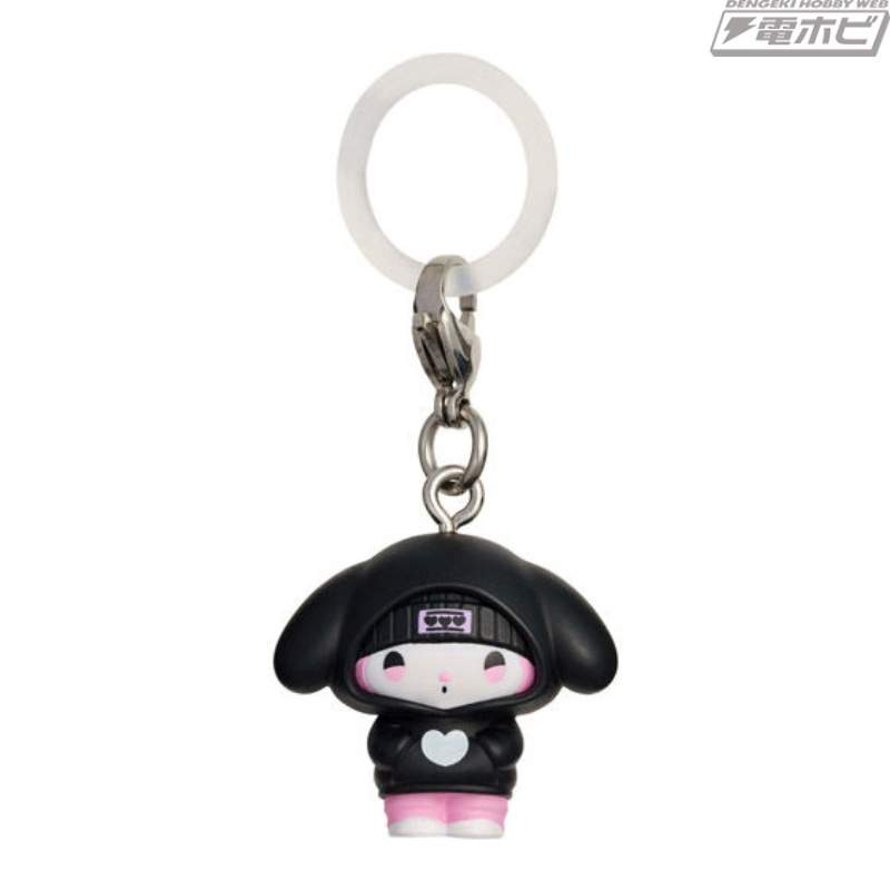 隆重推出酷炫街头风格的“Sanrio 角色”配饰！包含全部 5 种类型：Hello Kitty、My Melody、Kuromi、Pochacco 和 Pompompurin！