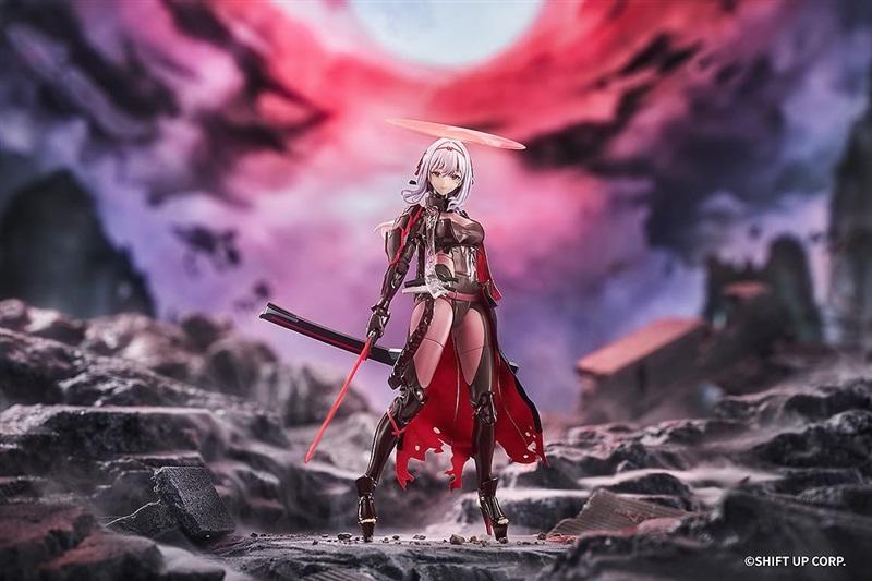 《胜利女神NIKKE》红莲：黑影以可动人偶“Hyper Body”登场！附带害羞脸、武器“独角花”、鞘等多种可选部件！亚马逊现已接受预订