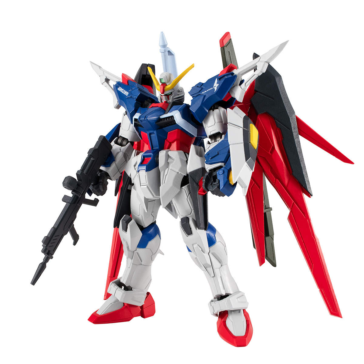 鋼彈可動食玩『G-FRAME FA 命運鋼彈』一般版無法收錄的武裝份量、附華麗光之翼特效!