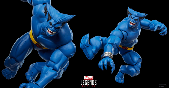 孩之寶「Marvel Legends《X戰警 '97》野獸(Beast)」6 吋可動人偶,精緻塗裝還原動畫造型!